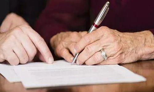 不會寫字怎么立遺囑